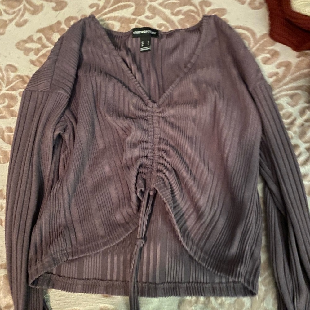 Purple long sleeve